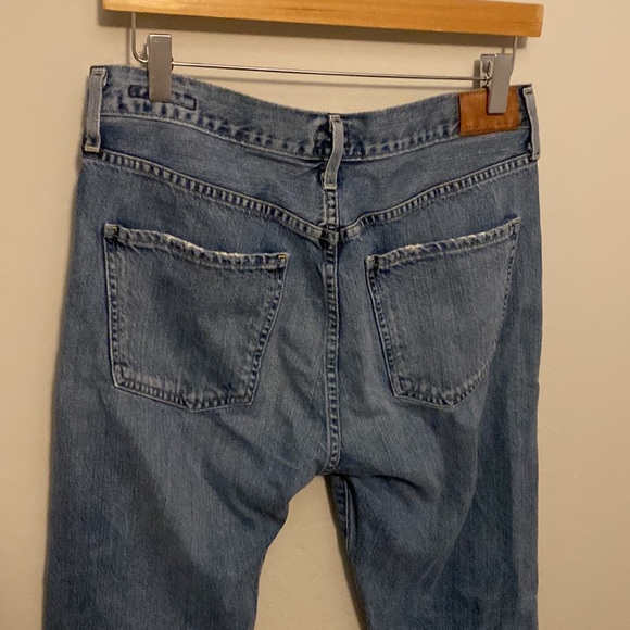 Citizens of Humanity Liya Straight Crop Jeans in Norlander Wash - Picture 11 of 13